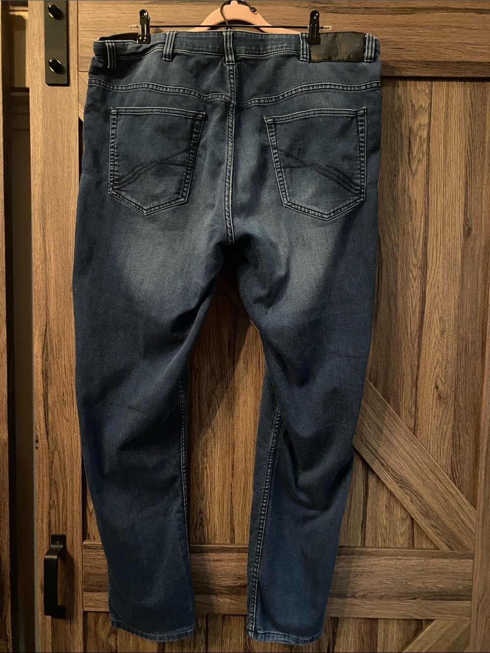 Britches Flex Dark Wash Stretch Jeans Men's 40 x 32 Blue Denim